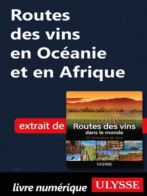 cover image of Routes des vins en Océanie et en Afrique